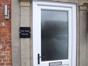Entrance door- click for photo gallery